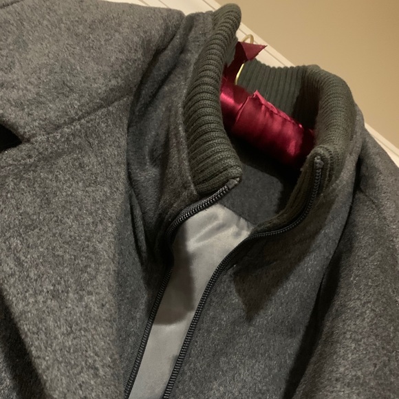 Nautica gray wool coat - Picture 2 of 3